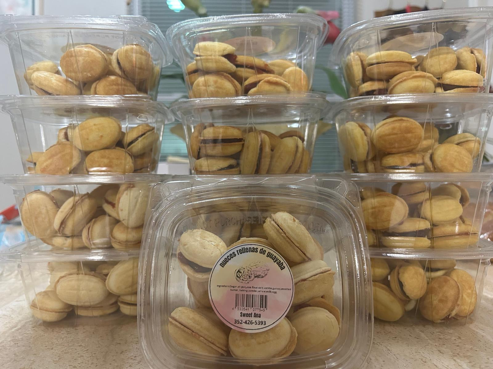 Nueces cubanas rellenas